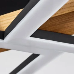 Luminaires Scandinaves-hofstein Plafonnier Tavon LED Écru, Noir, 1 lumière