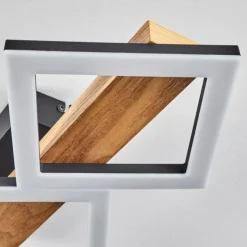 Luminaires Scandinaves-hofstein Plafonnier Tavon LED Écru, Noir, 1 lumière
