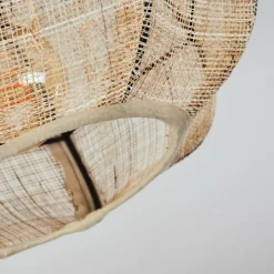 Lampes En Tissu-hofstein Plafonnier Tebary Noir, 1 lumière