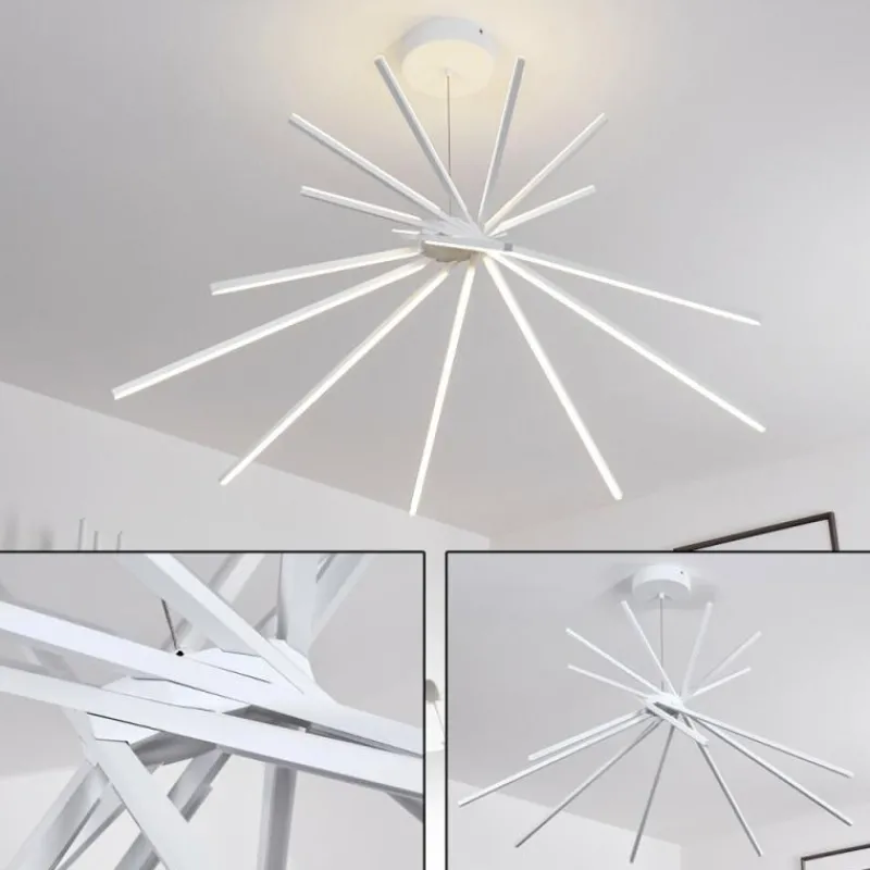 hofstein Plafonnier Teles LED Blanc, 1 lumière