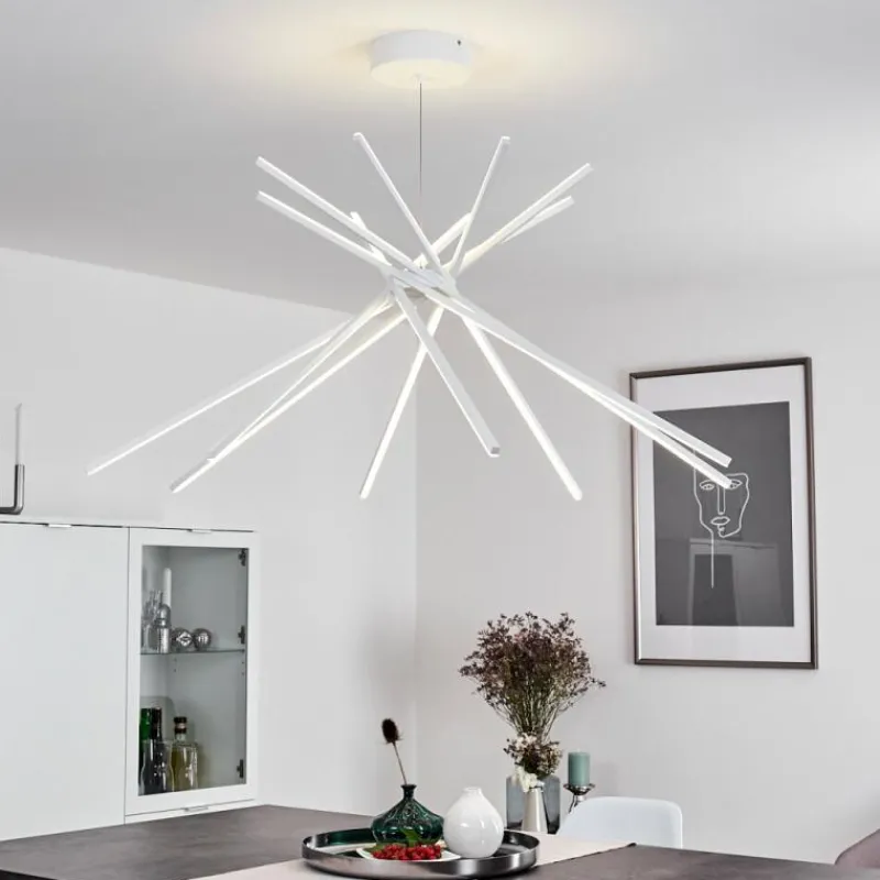hofstein Plafonnier Teles LED Blanc, 1 lumière