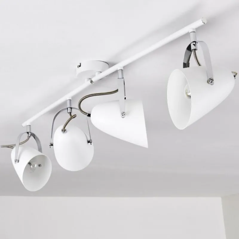 hofstein Plafonnier Tihila Blanc, 4 lumières* Spots Et Projecteurs