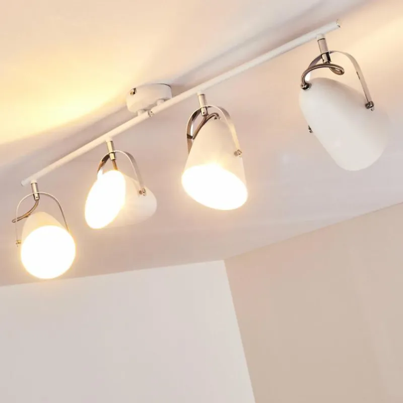 hofstein Plafonnier Tihila Blanc, 4 lumières* Spots Et Projecteurs