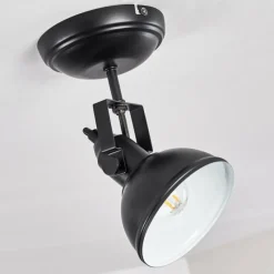 hofstein Plafonnier Tina Noir, 1 lumière