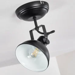 hofstein Plafonnier Tina Noir, 1 lumière