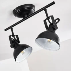 hofstein Plafonnier Tina Noir, 2 lumières* Spots Et Projecteurs