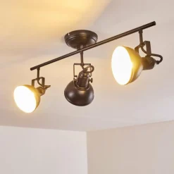 hofstein Plafonnier Tina Noir, 3 lumières* Spots Et Projecteurs