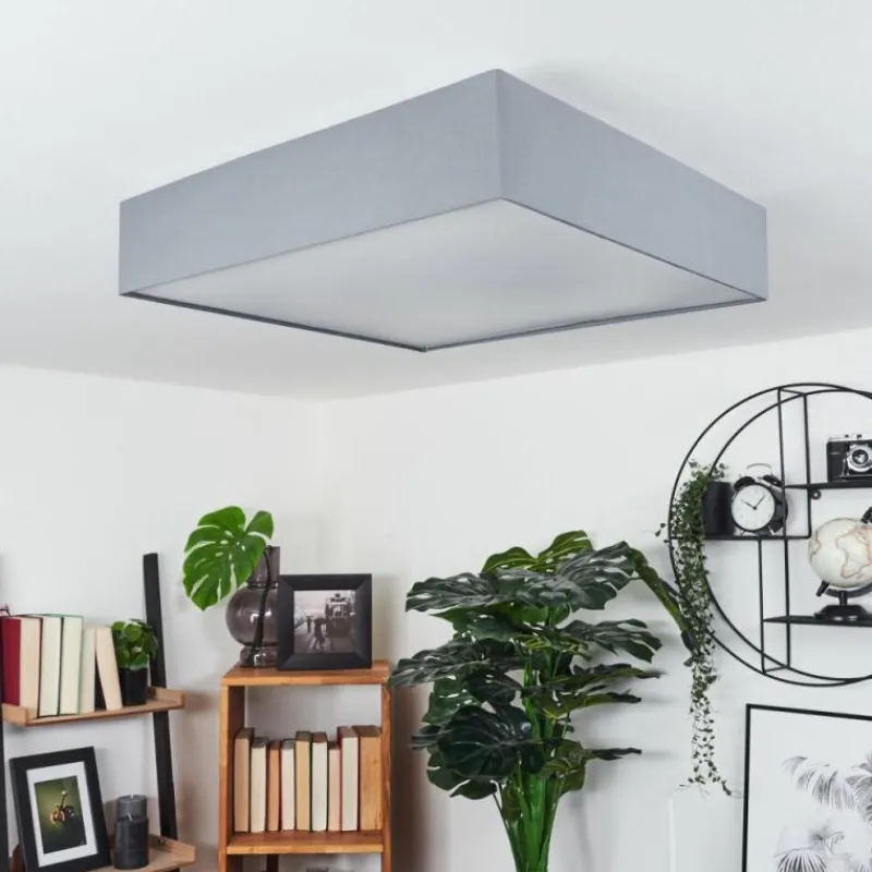 Lampes En Tissu-hofstein Plafonnier Tise LED Blanc, 1 lumière