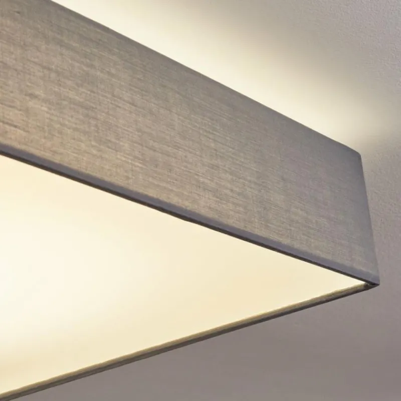 Lampes En Tissu-hofstein Plafonnier Tise LED Blanc, 1 lumière