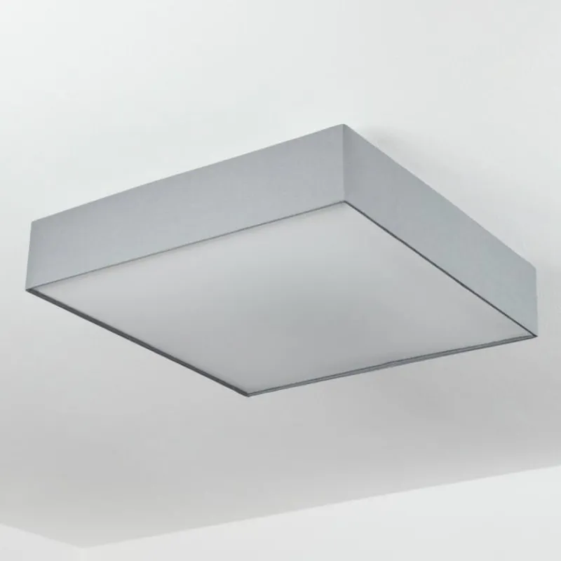 Lampes En Tissu-hofstein Plafonnier Tise LED Blanc, 1 lumière