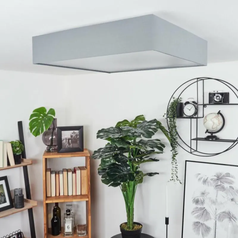 Lampes En Tissu-hofstein Plafonnier Tise LED Blanc, 1 lumière