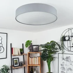Lampes En Tissu-hofstein Plafonnier Tise LED Blanc, 1 lumière