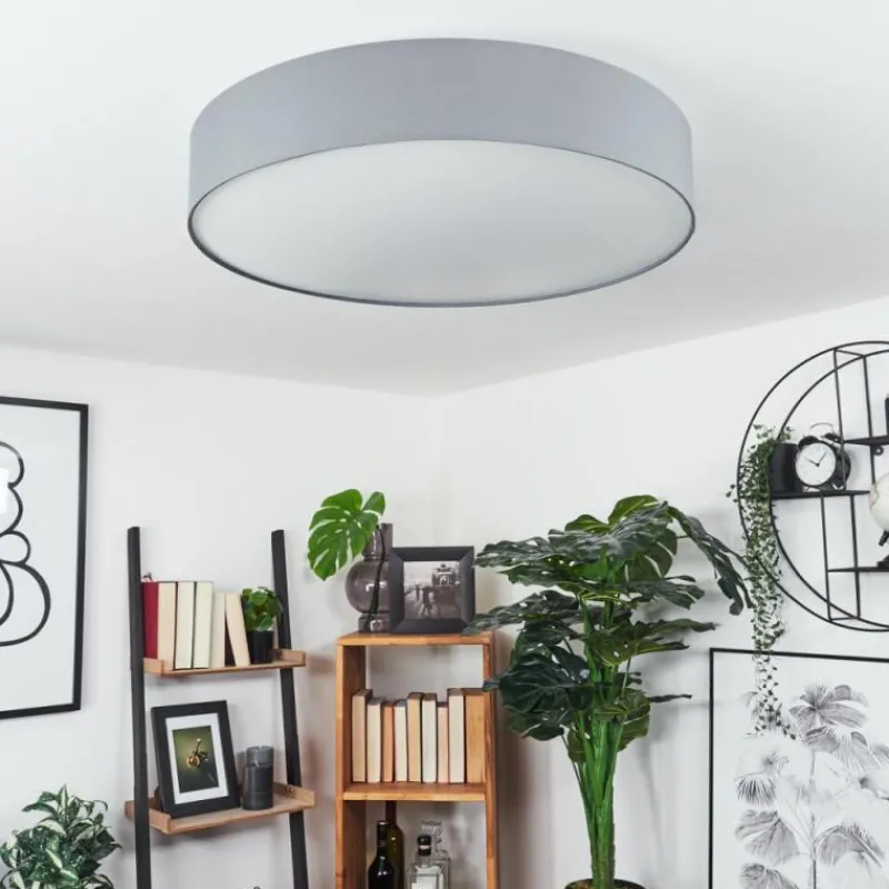 Lampes En Tissu-hofstein Plafonnier Tise LED Blanc, 1 lumière