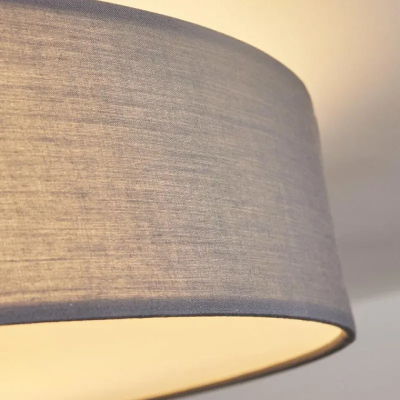 Lampes En Tissu-hofstein Plafonnier Tise LED Blanc, 1 lumière