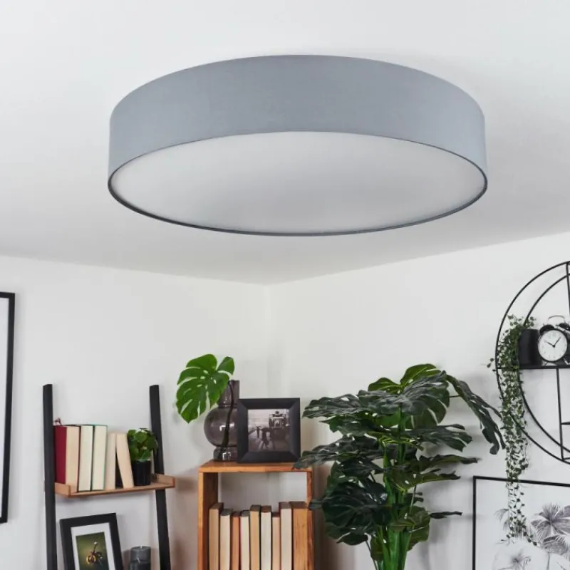 Lampes En Tissu-hofstein Plafonnier Tise LED Blanc, 1 lumière
