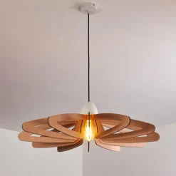 Lampes Vintages & Rétros-hofstein Plafonnier Togo Blanc, 1 lumière