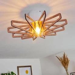 hofstein Plafonnier Togo Blanc, 1 lumière