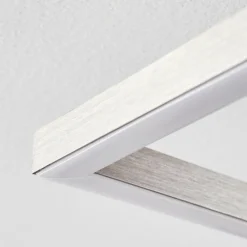 hofstein Plafonnier Torres LED Nickel mat, 3 lumières