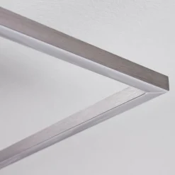 hofstein Plafonnier Torresella LED Nickel mat, 2 lumières, Télécommandes