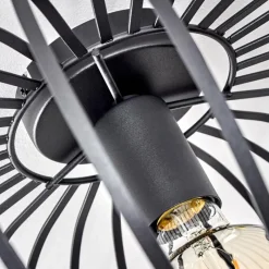 Lampes Vintages & Rétros-hofstein Plafonnier Trapichera Noir, 1 lumière