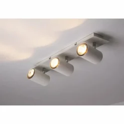Luminaires Trio Plafonnier Trio 8024 Blanc, 3 lumières* Spots Et Projecteurs