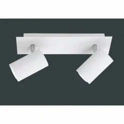 Luminaires Trio Plafonnier Trio 8024 Blanc, 2 lumières* Spots Et Projecteurs