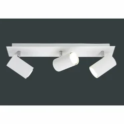 Luminaires Trio Plafonnier Trio 8024 Blanc, 3 lumières* Spots Et Projecteurs
