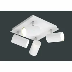 Luminaires Trio Plafonnier Trio 8024 Blanc, 4 lumières* Spots Et Projecteurs