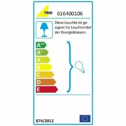 Luminaires Trio Plafonnier Trio 6164 Chrome, 1 lumière