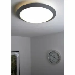 Luminaires Trio Plafonnier Trio 6265 LED Titane, Blanc, 1 lumière