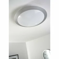 Luminaires Trio Plafonnier Trio 6265 LED Titane, Blanc, 1 lumière
