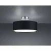 Lampes En Tissu-Luminaires Trio Plafonnier Trio 3033 Nickel mat, 2 lumières