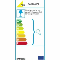 Lampes En Tissu-Luminaires Trio Plafonnier Trio 3033 Nickel mat, Noir, 3 lumières