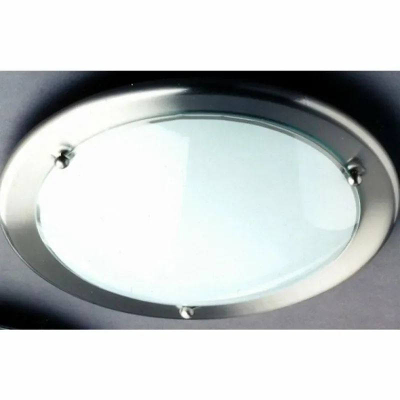 Luminaires Trio Plafonnier Trio 6101 Nickel mat, 1 lumière