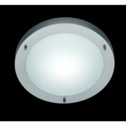 Luminaires Trio Plafonnier Trio 6801 Nickel mat, 1 lumière