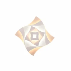 Luminaires Trio Plafonnier Trio AKITA LED Blanc, 1 lumière, Télécommandes* Éclairage Led