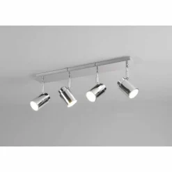 Luminaires Trio Plafonnier Trio Angelo Chrome, 4 lumières* Spots Et Projecteurs