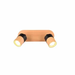 Lampes En Bois-Luminaires Trio Plafonnier Trio Aruni Écru, 2 lumières