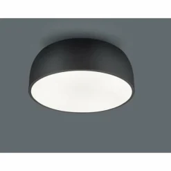 Luminaires Scandinaves-Luminaires Trio Plafonnier Trio BARON Noir, 4 lumières
