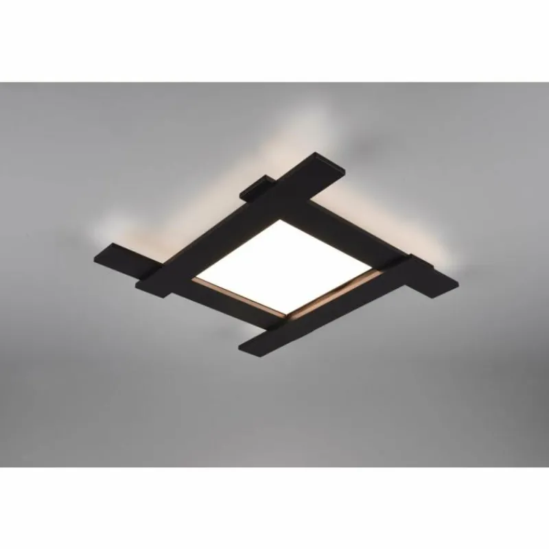 Luminaires Trio Plafonnier Trio Belfast LED Noir, 5 lumières* Éclairage Led