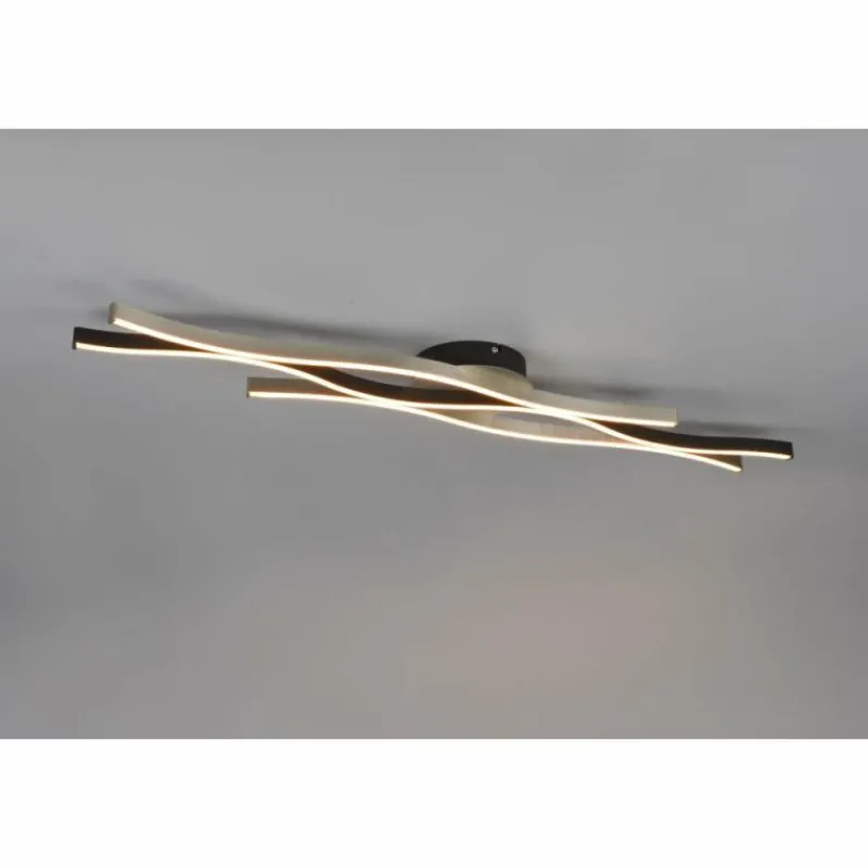 Luminaires Trio Plafonnier Trio Blaze LED Aluminium, 1 lumière* Éclairage Led