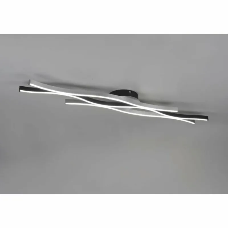 Luminaires Trio Plafonnier Trio Blaze LED Aluminium, 1 lumière* Éclairage Led
