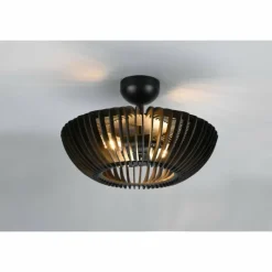 Luminaires Trio Plafonnier Trio Colino Noir, 2 lumières