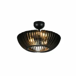 Luminaires Trio Plafonnier Trio Colino Noir, 2 lumières