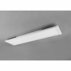 Luminaires Trio Plafonnier Trio Columbia LED Blanc, 1 lumière, Télécommandes, Changeur de couleurs* Éclairage Led