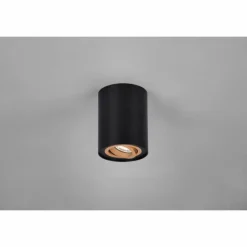 Lampes Dorées-Luminaires Trio Plafonnier Trio Cookie Or, Noir, 1 lumière