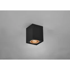 Lampes Dorées-Luminaires Trio Plafonnier Trio Cookie Or, Noir, 1 lumière