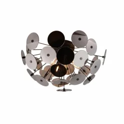 Luminaires Trio Plafonnier Trio Discalgo Noir, 3 lumières