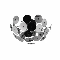 Luminaires Trio Plafonnier Trio Discalgo Noir, 3 lumières