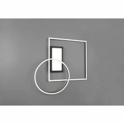 Luminaires Trio Plafonnier Trio Downey LED Noir, 1 lumière, Télécommandes* Éclairage Led